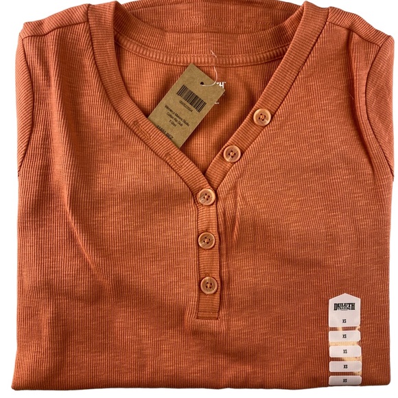 Women’s Makers Studio Cotton Rib Slub T Shirt - Picture 3 of 7